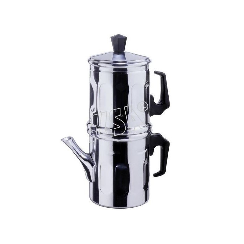 CAFFETTIERA NAPOLETANA ILSA DIAMANTE ALLUMINIO 6 tz