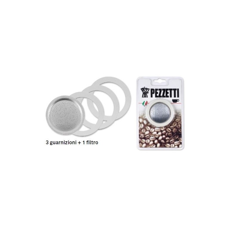 RICAMBIO CAFFETTIERA GUARNIZIONI PEZZETTI 2 tz ITALEXPRESS