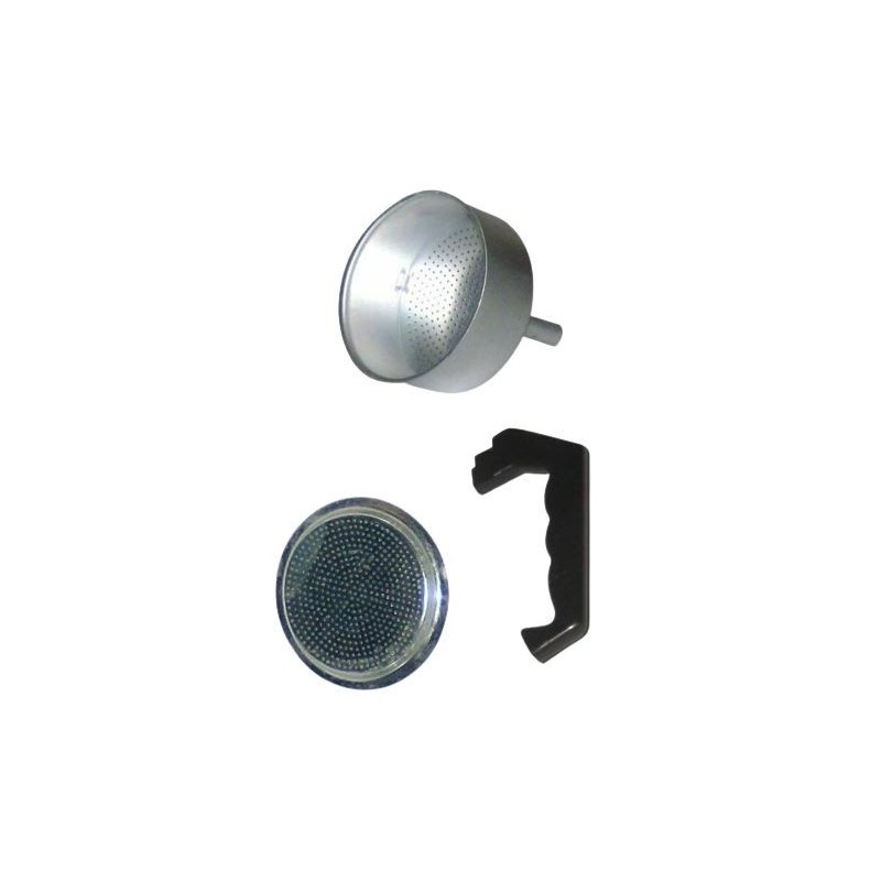 RICAMBIO CAFFETTIERA ITP IMBUTO/MANICO/FILTRO 6 tz