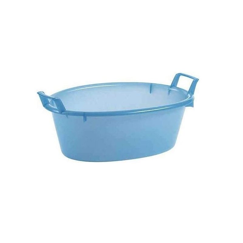 BACINELLA PLASTICA STEFANPLAST OVALE BLU 50cm 31500