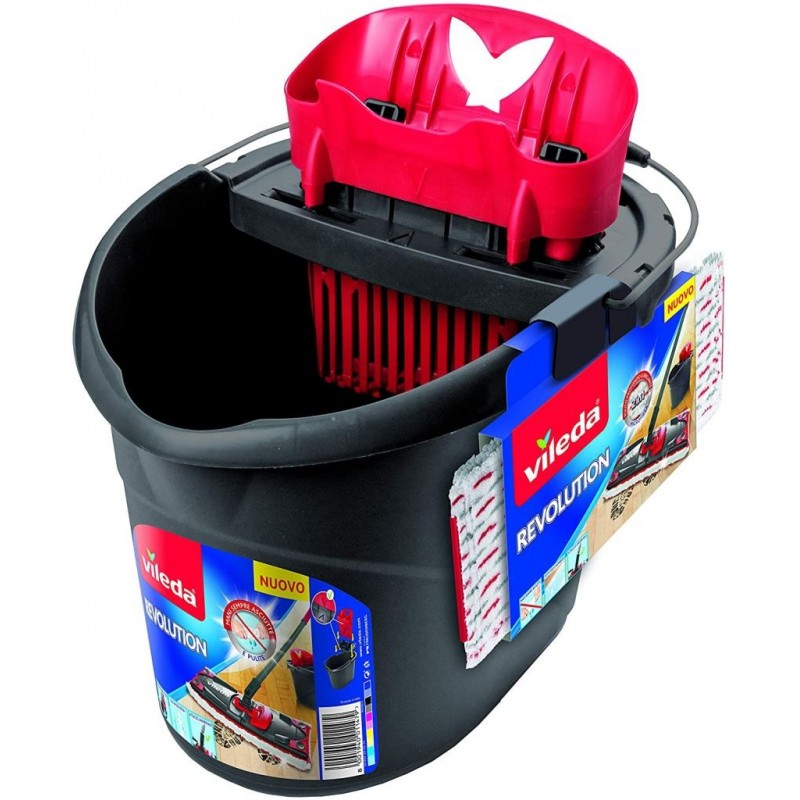 SECCHIO STRIZZATORE REVOLUTION SISTEMA 2in1 VILEDA