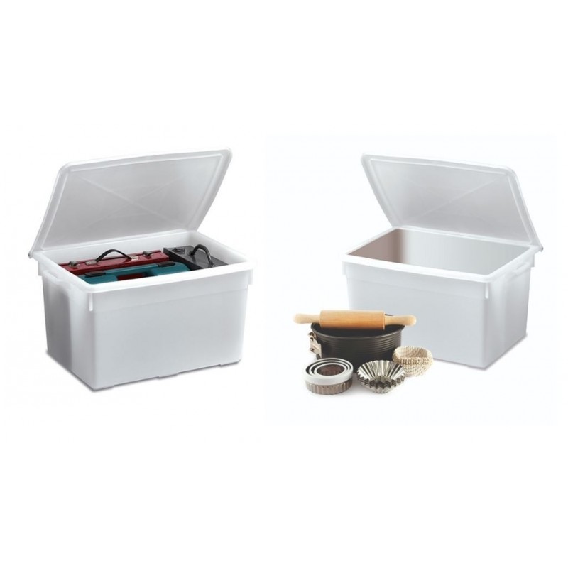 COPERCHIO CESTA PANE 75 BIANCA +VITI STEFANPLAST