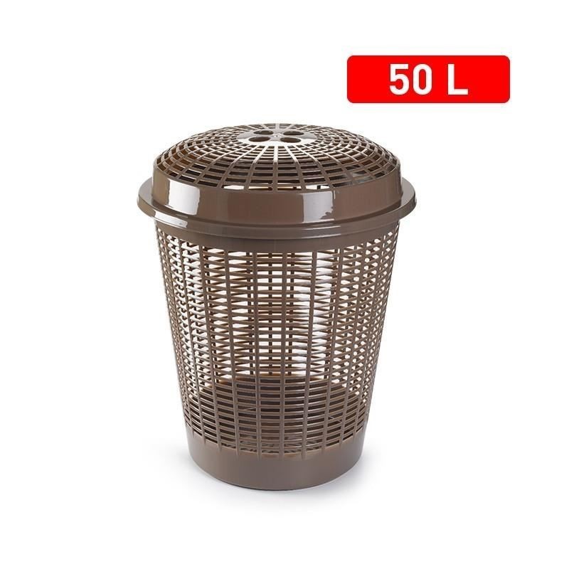 PORTABIANCHERIA CESTONE FORATO MARRONE 1148923