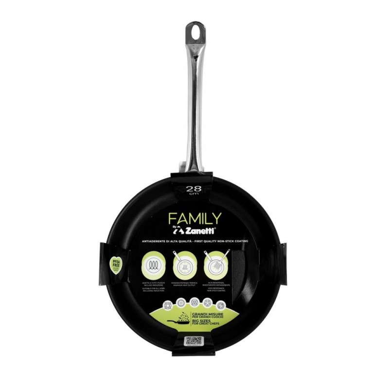 EXTRALARGE PADELLA FAMILY 28cm INDUZIONE ZANETTI