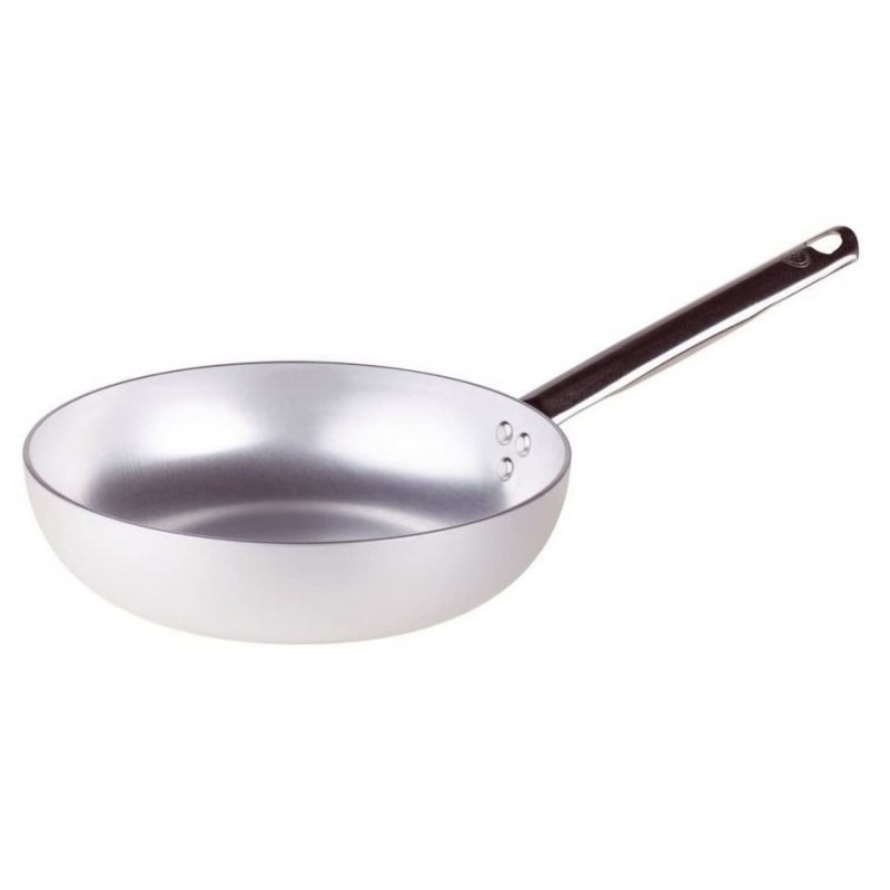 AGNELLI ALLUMINIO PADELLA SVASATA ALTA 24cm AL111