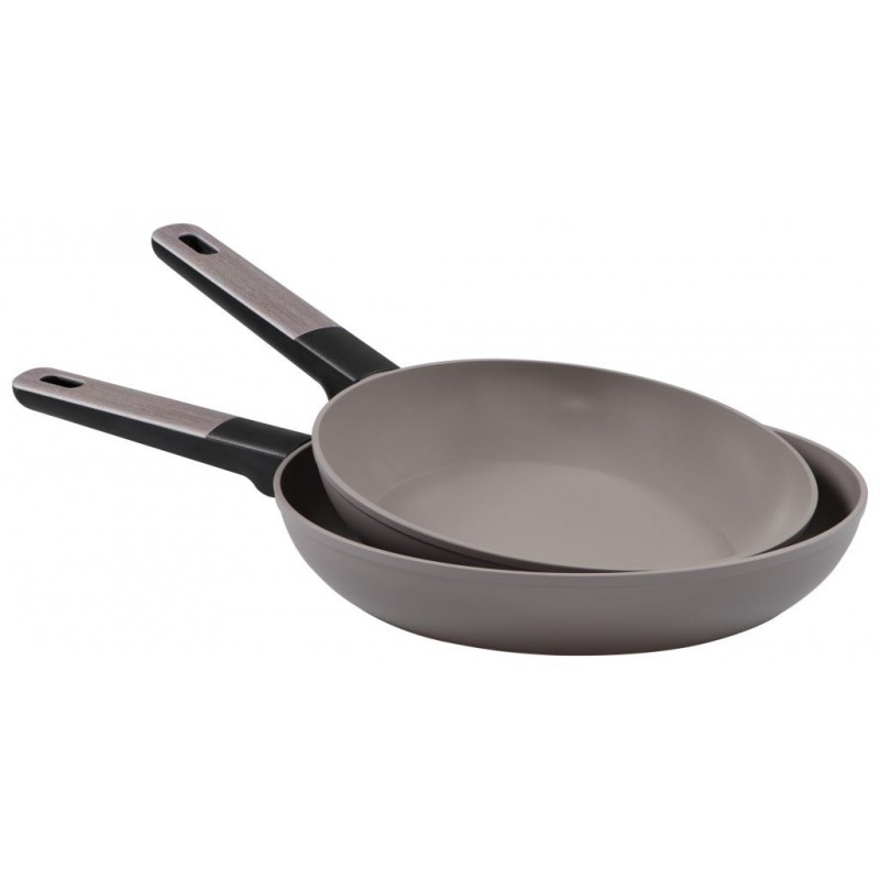 SET PADELLA DC A/2 MOOD GRAY INDUZIONE da 24+28cm