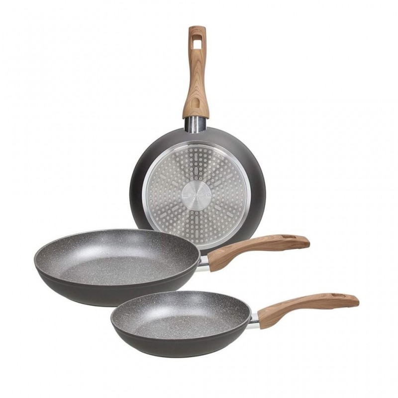 SET PADELLA TOGNANA A/3 GREAT STONE INDUZ. da 20+24+28cm