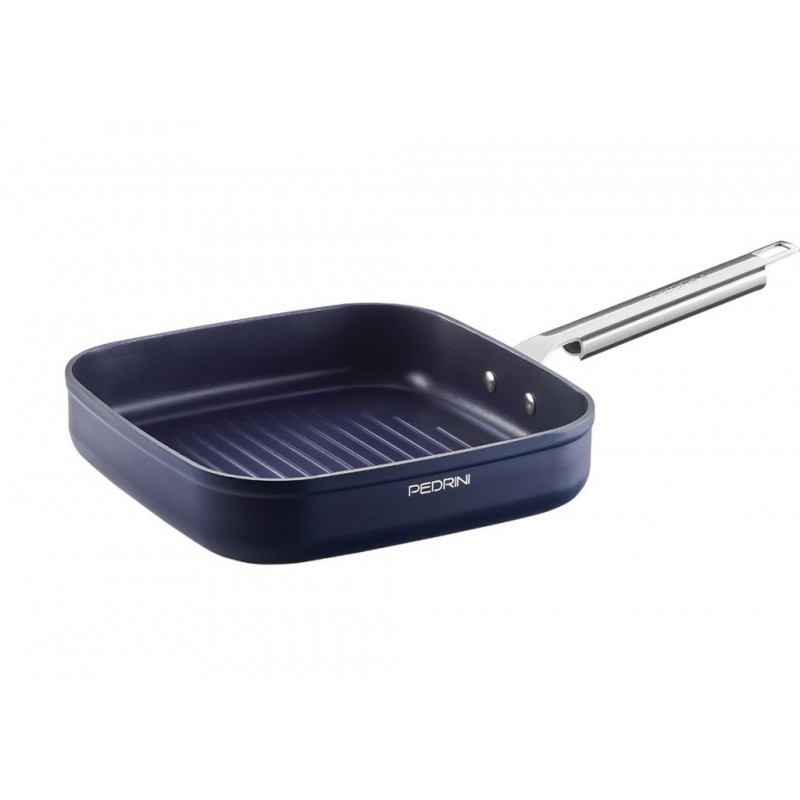 BISTECCHIERA FORMA FULL INDUCTION 28x28cm PEDRINI