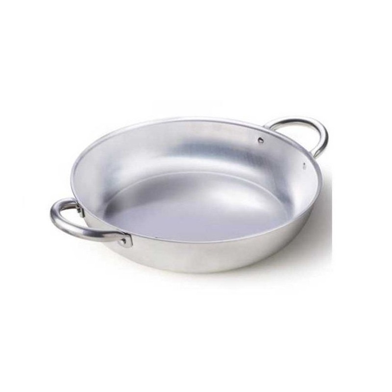 PRO ALLUMINIO TEGAME LEGGERO 22cm H. 4.5cm 8122 L.A.