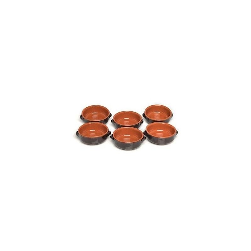TERRACOTTA TEGAMINI MIELE 6pz GNOCCHI ALTI 14cm MCN