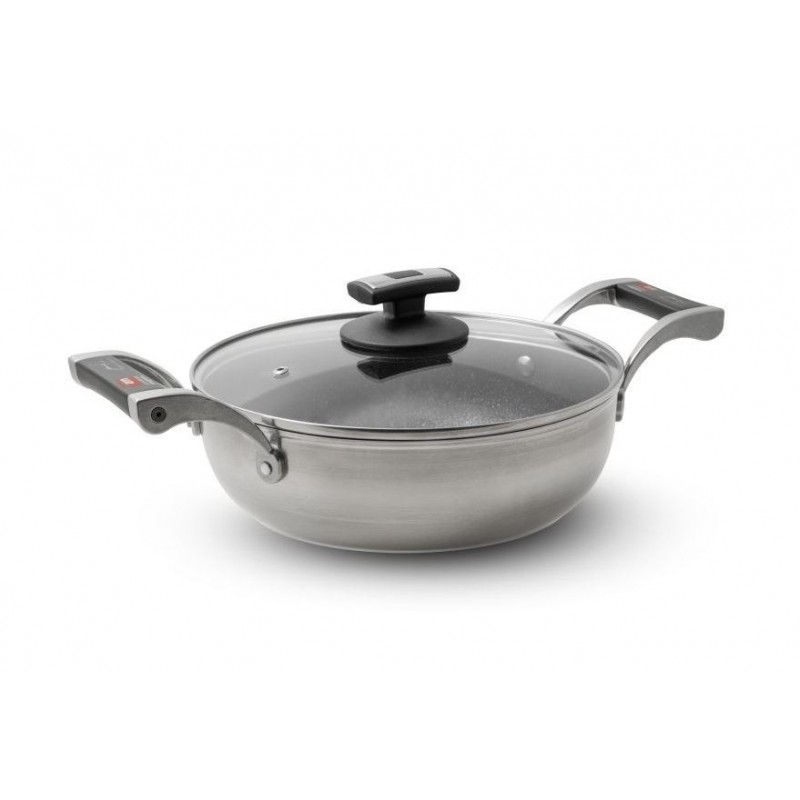 CHEF TEGAME ANTIGRAFFIO INDUZIONE 32cm+ COP ACCADEMIA