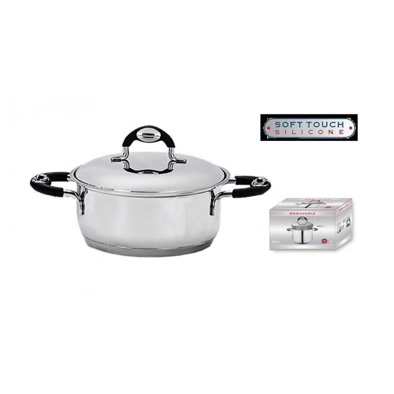 BAVARIA CASSERUOLA 28cm + Coperchio MSB