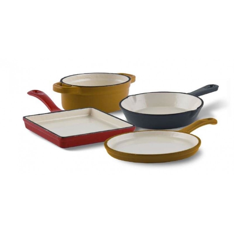 CASSERUOLA MINI RED PARTICELLE PIETRA 12cm AETERNUM