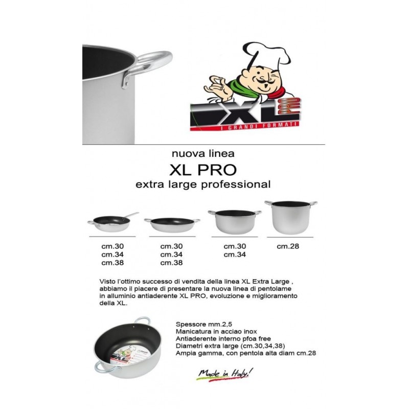 EXTRALARGE PRO CASSERUOLA 30cm ZANETTI