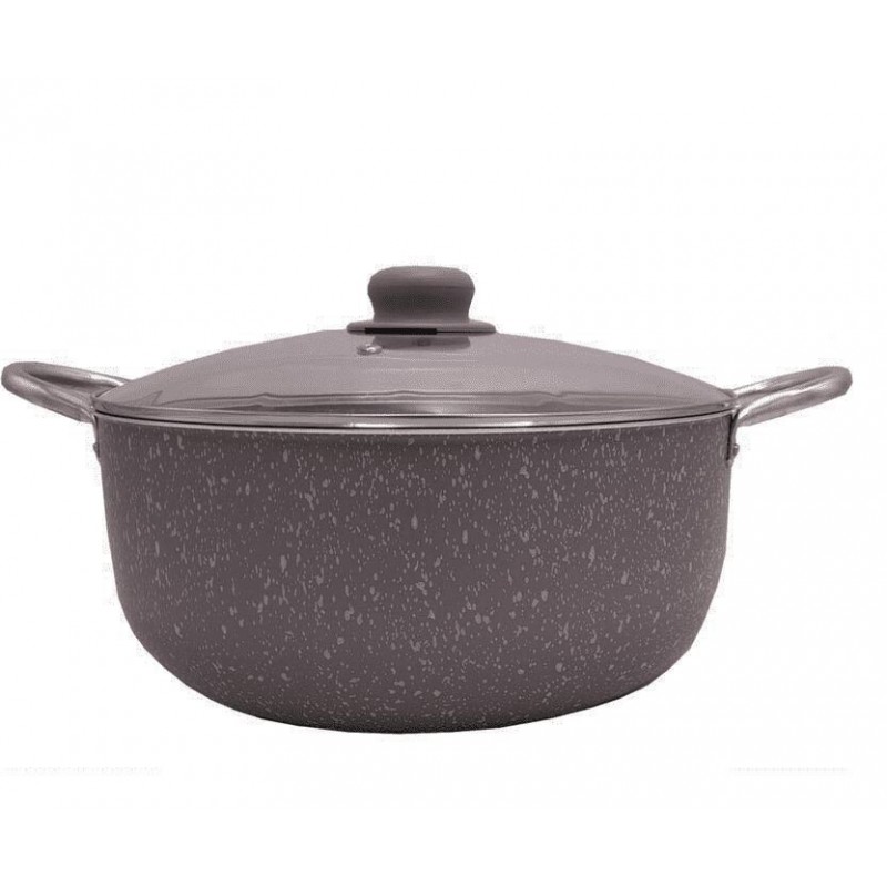 PIETRA RARA CASSERUOLA 30cm + COP/VETRO ZANETTI