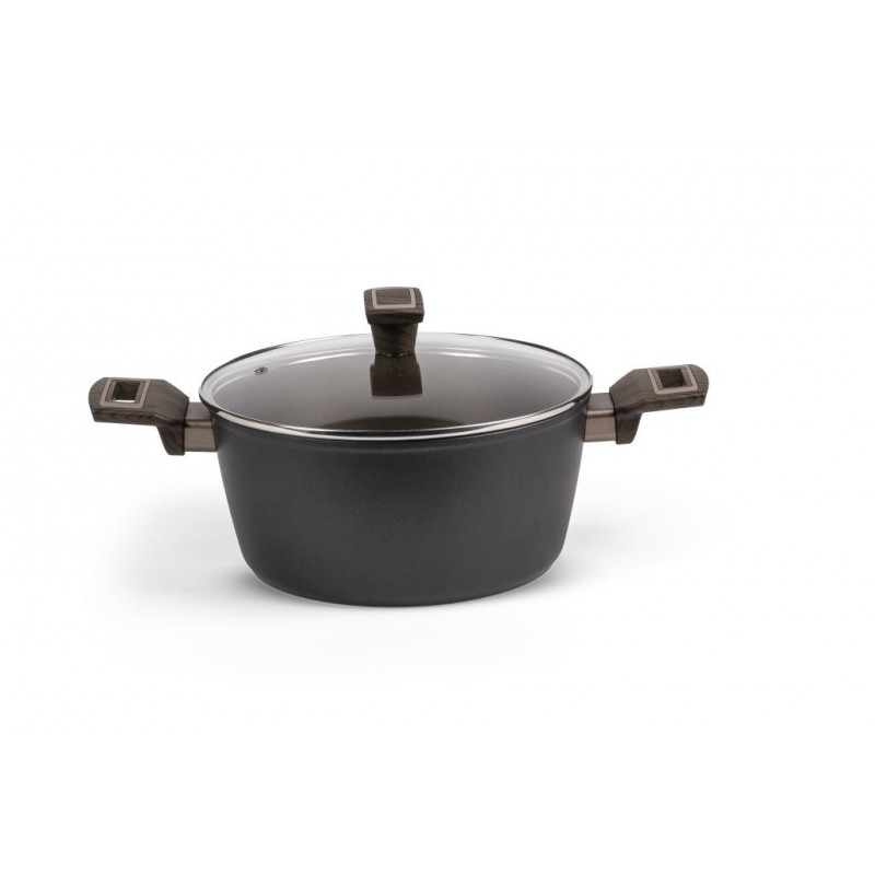 TERRA CASSERUOLA C/COP. 24cm INDUZIONE ZANETTI