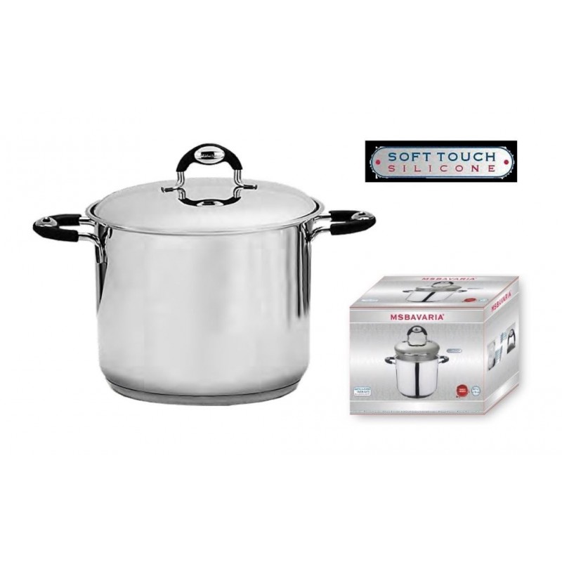 BAVARIA PENTOLA 30cm + Coperchio MSB
