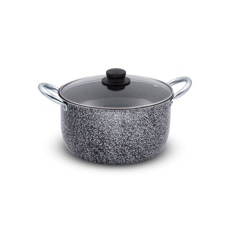 MAXIMA PENTOLA 24cm+ COP/VETRO 51930 ACCADEMIA