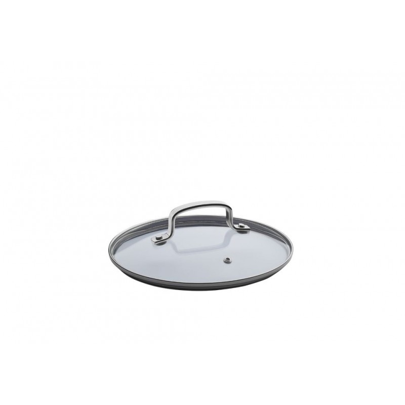 COPERCHIO VETRO TEMPERATO FORMA 18cm PEDRINI