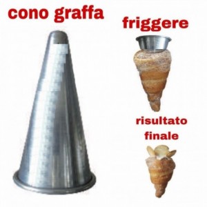 FORMETTA CONO FRIGGI GRAFFA...