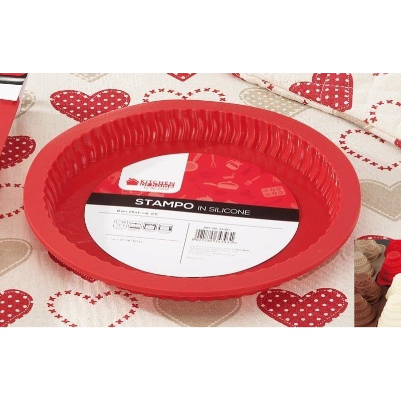 FORMA DOLCI TORTIERA SILICONE 25cm 34393 STAR