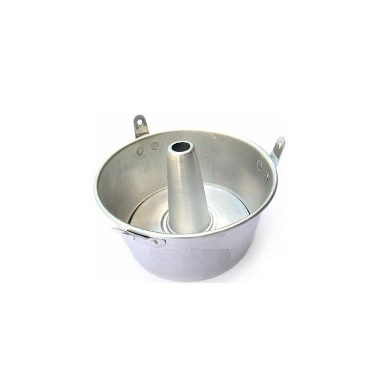 FORMA CHIFFON CAKE ALLUMINIO 20cm 4017 CIAMBELLONE C/PIEDINI