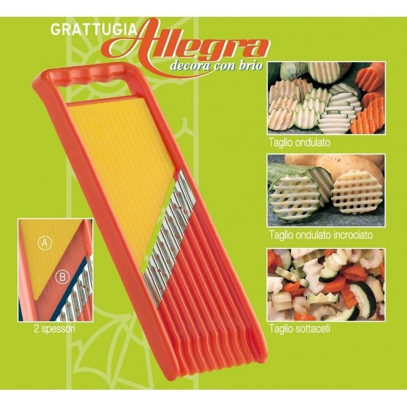GRATTUGIA MULTIFUNZIONE AFFETTAVERDURE ALLEGRA 6803 GC