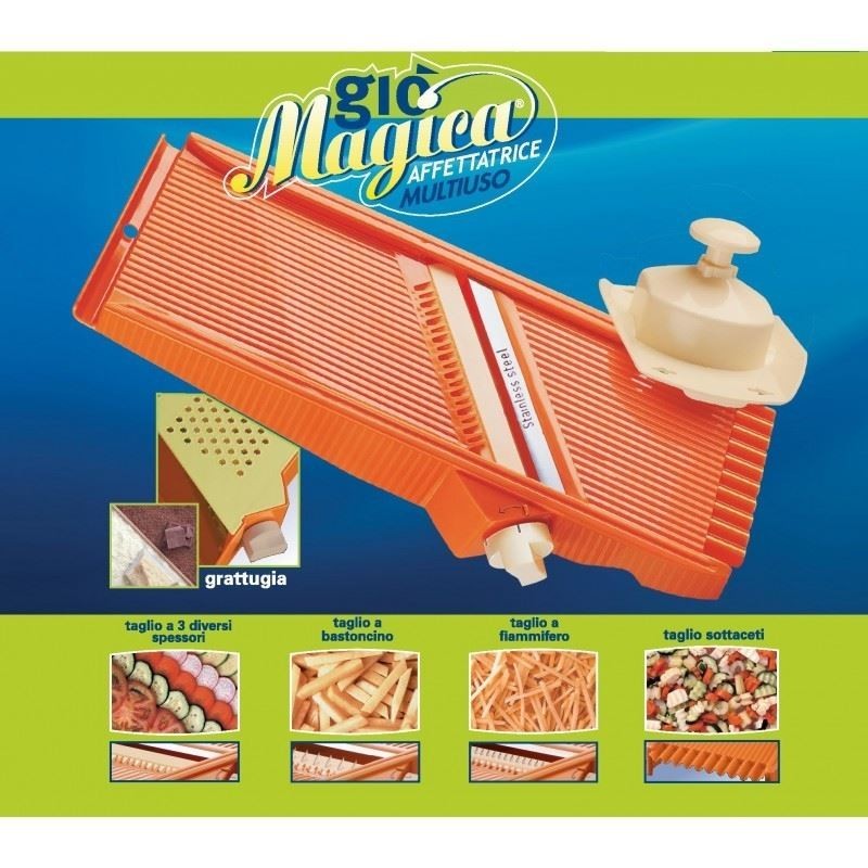 GRATTUGIA MULTIFUNZIONE AFFETTAVERDURE MAGICA 214 GC