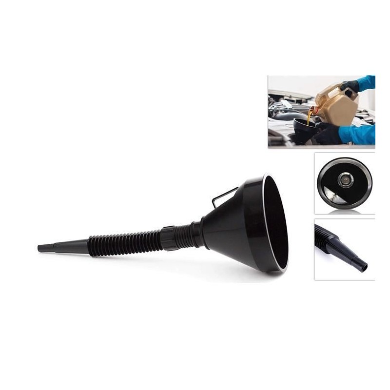 IMBUTO PLASTICA NERO 14cm C/PROLUNGA 39cm 41990 DS