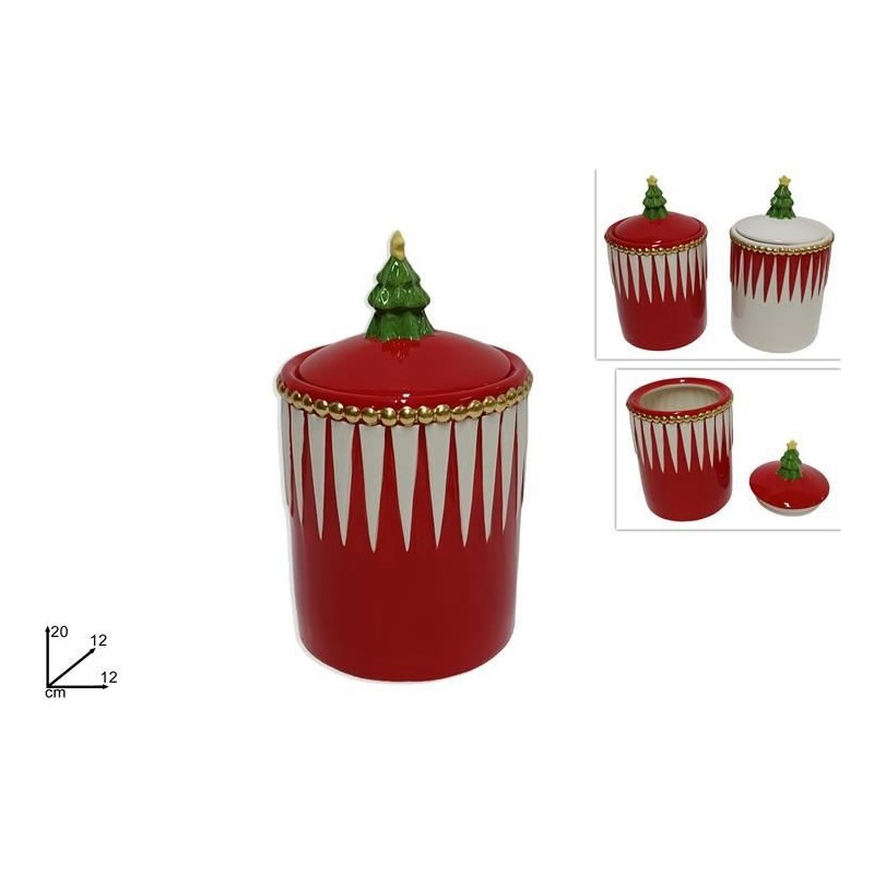 BARATTOLO CERAMICA C/ALBERELLO 21cm 281964 DS