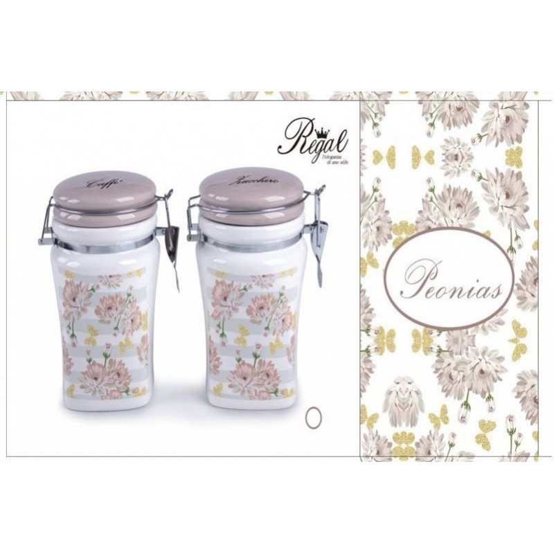 BARATTOLO CERAMICA PEONIAS A/2 ERMETICO SALE F. SALE G. SUD