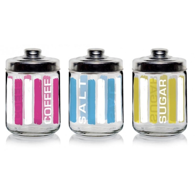 BARATTOLO VETRO A/3 TAP/ALLUM. PARASOL M99590 800ml CERVE