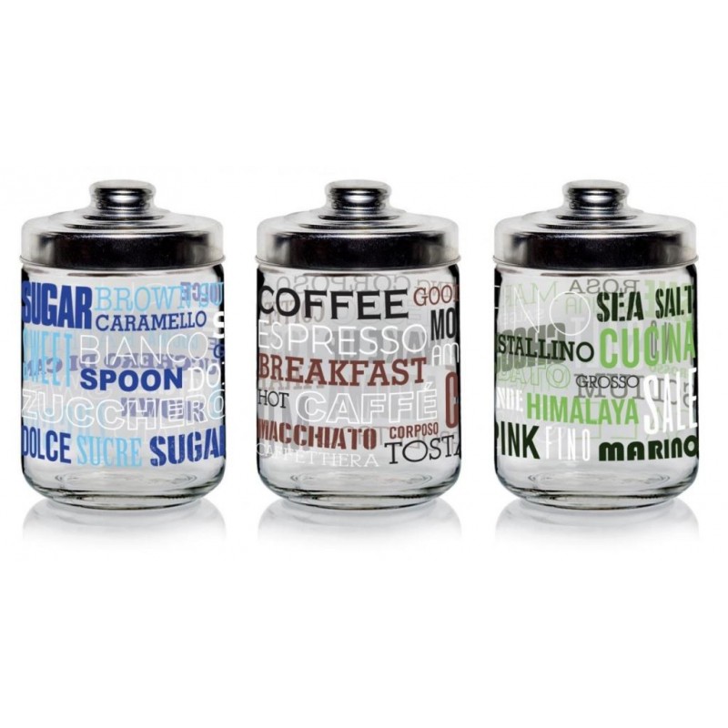 BARATTOLO VETRO A/3 TAP/ALLUM. WRITINGS M100710 CERVE