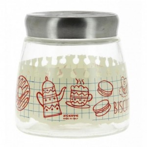 BARATTOLO VETRO TAP/ALLUM....