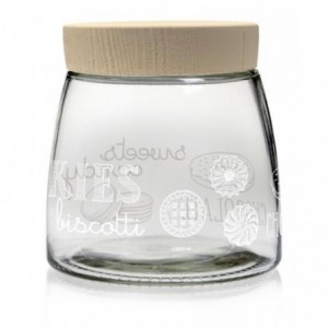 BARATTOLO VETRO TAP/COL....