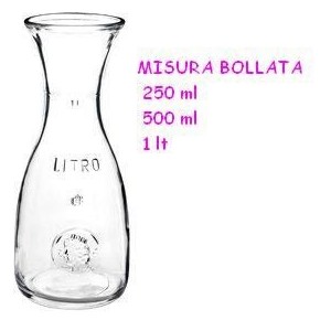 BOTTIGLIA DECANTER MISURA...