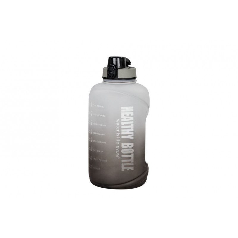 BORRACCIA FITNESS 2000ml CANNUCCIA e INDICATORE TEMPO DC