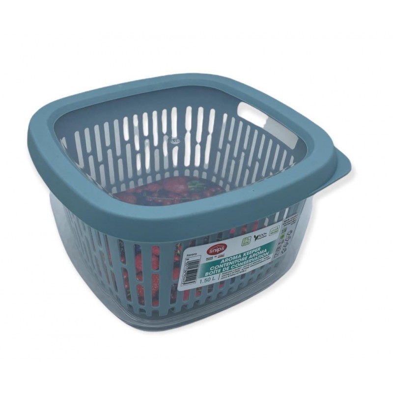 CONTENITORE AROMA KEEPER AZZURRO 1,5 lt SNIPS