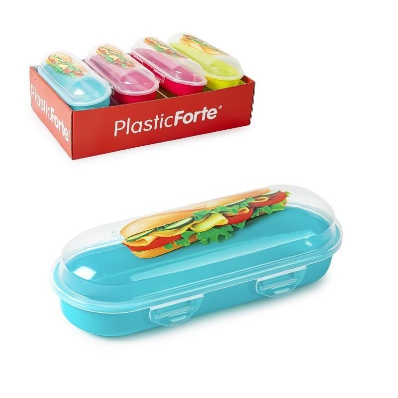 CONTENITORE PANINO MULTIUSO 23x9,5x6,75cm 14539 P/FORTE