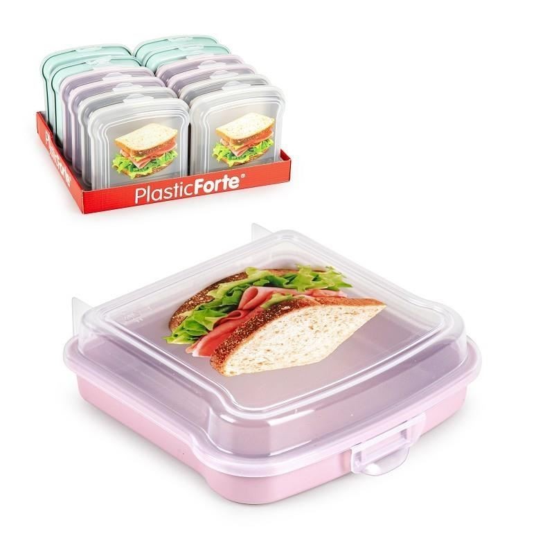 CONTENITORE PORTA SANDWICH 14,8x14,8x4,25 140241A PF