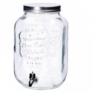 DISPENSER VETRO C/RUBINETTO...