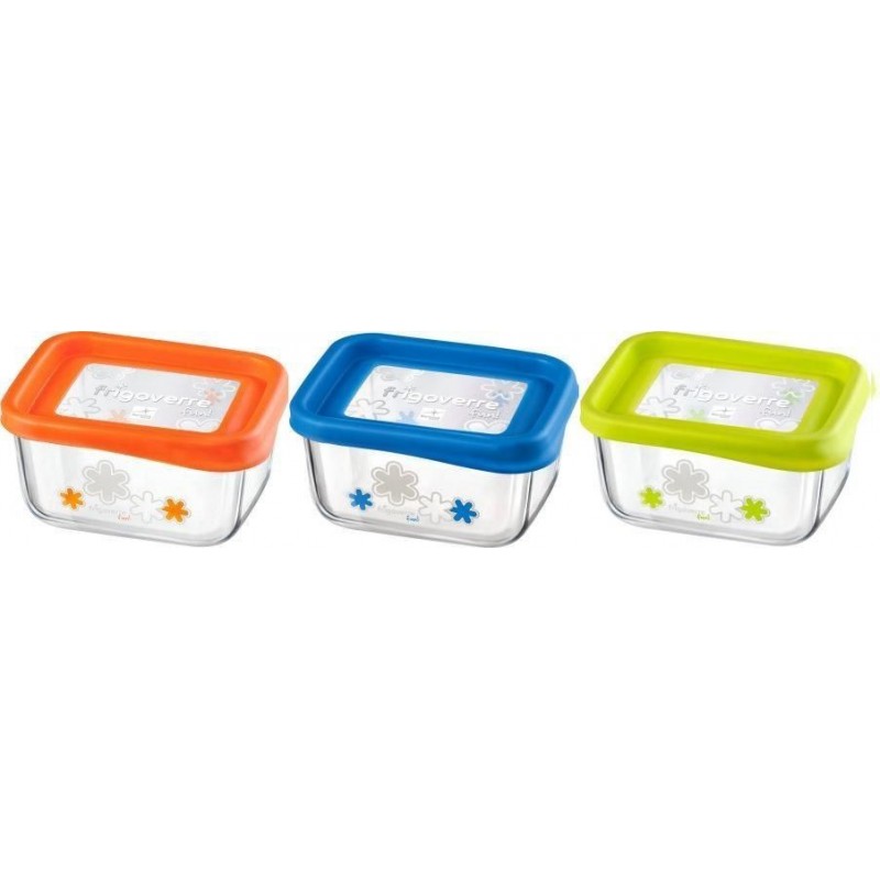 FRIGOVERRE FUN RETTANGOLARE 13x10 VERDE BORMIOLI