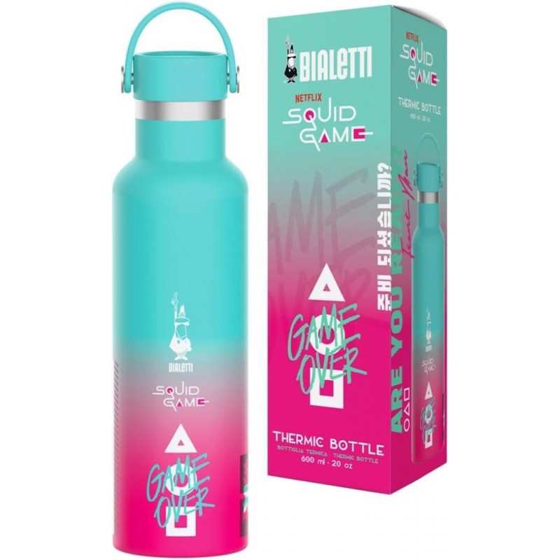 BOTTIGLIA TERMICA BIALETTI SQUID GAME 600ml SQUID004