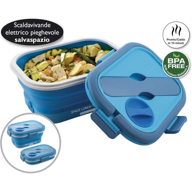 PORTAPRANZO EL. SALVASPAZIO 35W C/POSATE 864 MACOM
