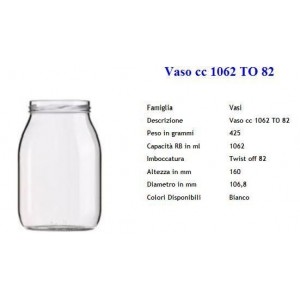 BARATTOLO CONSERVE 1062cc...