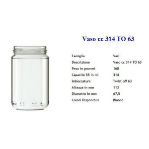 BARATTOLO CONSERVE 314cc...