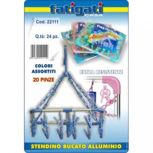 STENDINO BUCATO ALLUMINIO...