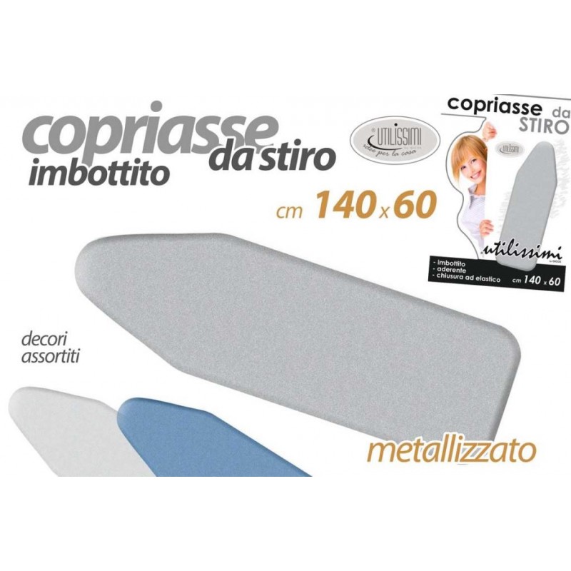 COPRIASSE METALLIZZATO IMBOTTITO 140x60 345784 GIC