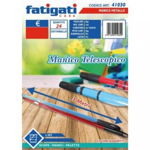 MANICO TELESCOPICO METALLO...
