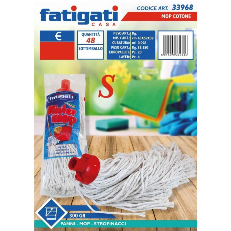 MOP COTONE MISTER MOP 33968 300 gr FATIGATI